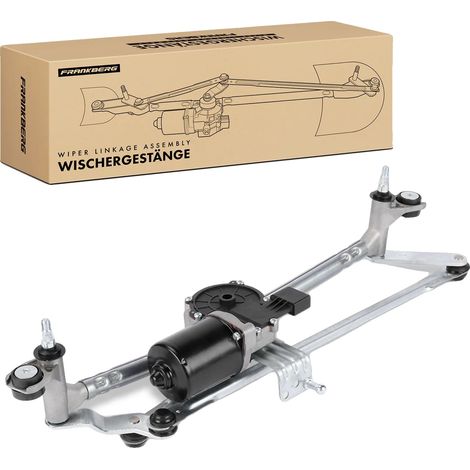 Brazo limpiaparabrisas, compatible con vehículos con volante a la izquierda, compatible con 12 V, tamaño estándar para compatibilidad con vehículos, plástico duradero, incluye motor eléctrico. (1/5)