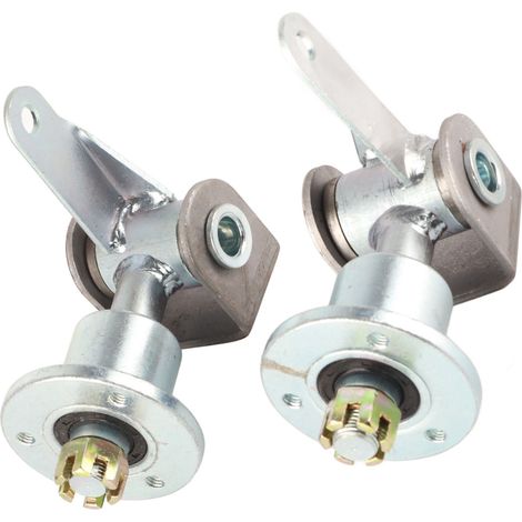 Moyeux de roue avant 17mm 3 goujons avec flasque, axe de pivot direction pour pneus 5in, kart, quad, VTT, pièce robuste (1/5)
