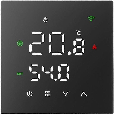 Thermostat intelligent Tuya WiFi pour chauffage au sol électrique intelligent, compatible avec Google Home, Alexa et Alice A. (1/5)