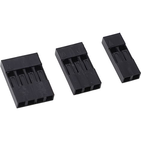 AUNMAS Connecteur de Fil de Raccordement 2 3 4 Broches, Ensemble de Sertissage en Cuivre plaqué étain, 300 Pièces pour Ordinateurs Automobiles, Imprimantes 3D. (1/5)