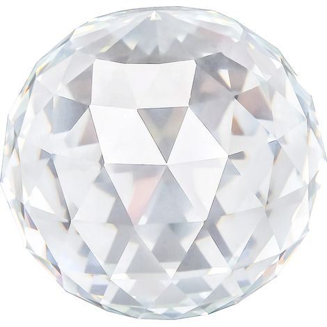 1 Pièce Boule en Verre Cristal Clair 80mm Décoration Maison Hôtel Accessoires (1/5)