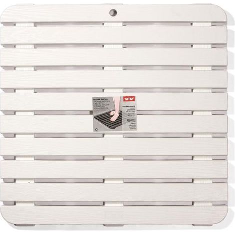 Tapis de bain estrade Tatay - talla Blanc