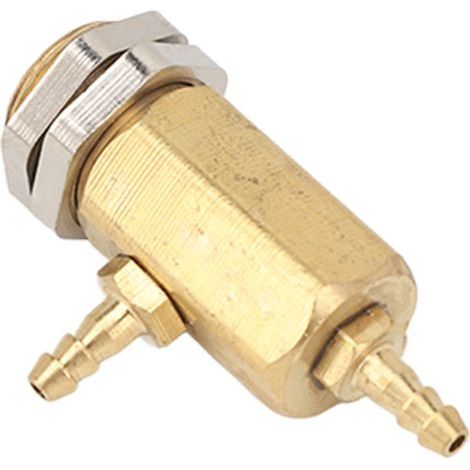 Soupape de contrôle au pied dentaire à double orifice pour fauteuil dentaire, régulation précise du gaz dentaire (1/5)