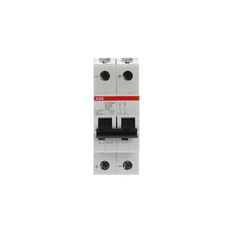 Interruttore magnetotermico S200MUC 2P B25 10kA DC - ABB2CDS272061R0255