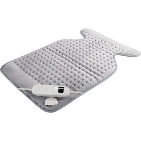 Almohadilla elect.vellon gris 100w 63x42cm 9niveles apagado automático desmontable y lavable (1/3)