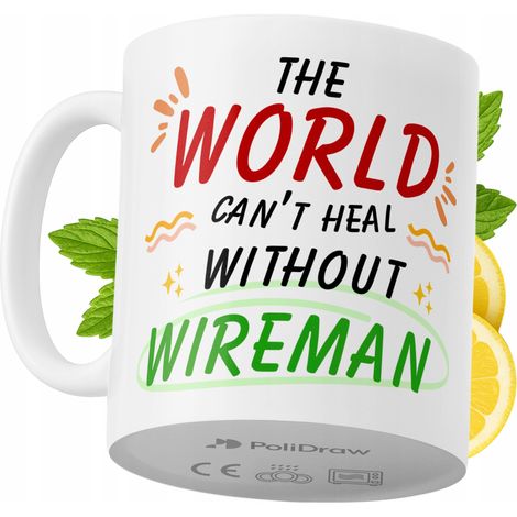 Lustige Tasse für Elektriker – Kaffee- oder Teetasse mit witzigem Textdesign – ideal für Geburtstage, Namenstage, Feiertage und besondere Anlässe. Hochwertige Tasse für Zuhause, Büro und Arbeit. Farbe