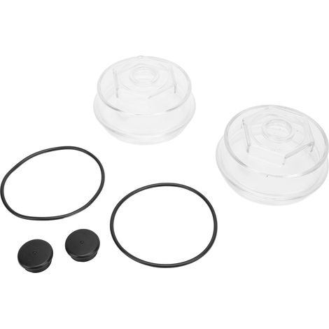 Kit de bouchons d'huile de remplacement de moyeu de remorque, KIT 183772, axe de 4 pouces en plastique avec joints toriques pour essieux Dexter, 2 jeux (1/5)