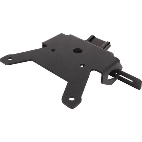 Support moto en acier carbone pour plaque d'immatriculation avec feu LED, adaptable sur SUZUKI SV650 2016‑2021 (1/5)