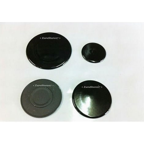 SPARTIFIAMMA PER CUCINA A GAS ADATTI A  WHIRLPOOL IGNIS  NERO LUCIDO S 0235 (1/2)