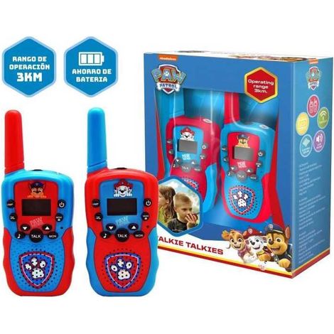 Talkie-walkie Pat' Patrouille - LICENCE ENFANTS - PW19915 (1/2)