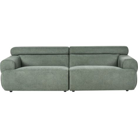 Sofa 3-Sitzer HOVDEN Stoff Grün