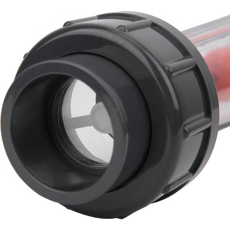 LZS-32(D) Débitmètre liquide tubulaire en plastique compteur de flux d'eau 0.4-4 m³/h (1/5)