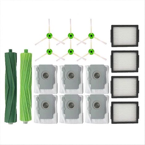 Hauptseitenbürste + HEPA-Filter für Staubsauger, kompatible Ersatzteile, Austauschset, Wartungszubehör, effiziente Reinigung, 2 Stück, universell. (1/5)