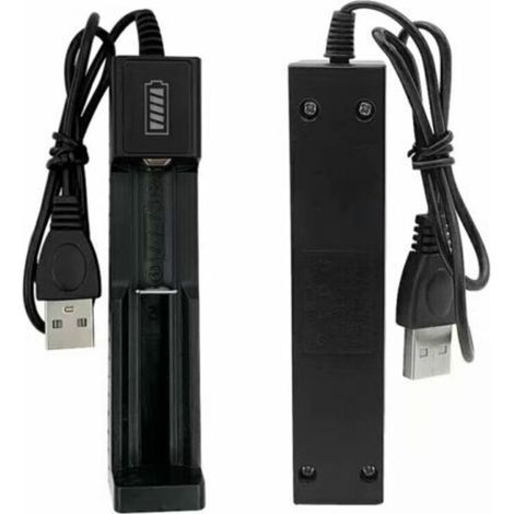 Universal Battery Charger, 2 Pieces, Smart, Mini Multifunction Rechargeable Battery Charger (1/4)