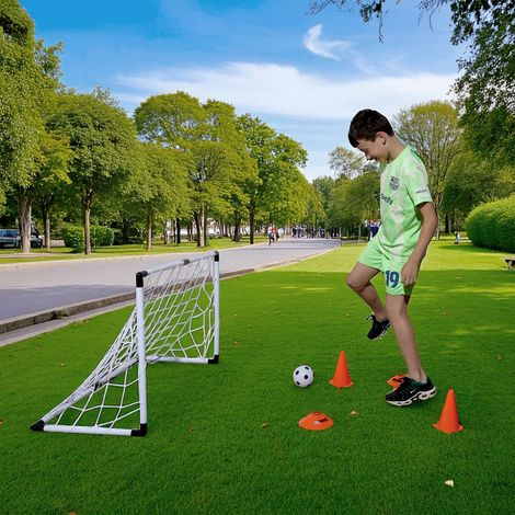 Cage De Football - Mister Gadget - Avec Plots - Accessoires - Multicolore