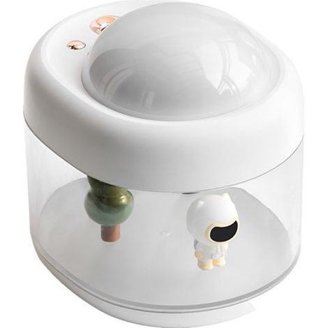 Luftbefeuchter mit Kaltvernebelung fürs Babyzimmer, leise, mit Nachtlicht und Sternenprojektor