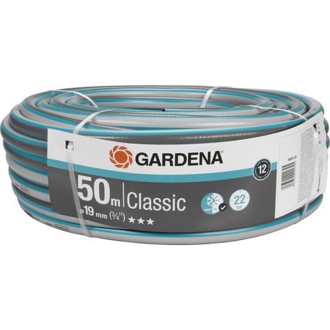GARDENA Manguera de riego jardín 50 m Classic de 19 mm (3/4") (18025-20)