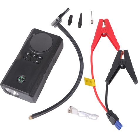 Compresseur d'air portable pour pneus, pour gonfler les pneus de vélo, de voiture ou de moto.-AquaForge