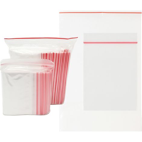 Ziplock-Beutel 100 x 120 mm transparent 100 Stück.