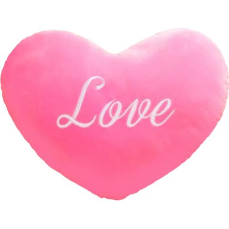 Oreiller en Forme de cœur, Oreiller en Forme de cœur  Jouet Coussin Moelleux,Oreiller élastique en Forme de cœur, Doux et Mignon, Fait à la Main, pour Filles, pour la Saint- (1/5)