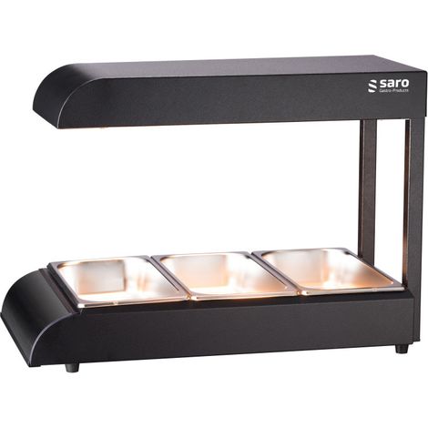Pont thermique - 3x1/3 GN - Éclairage LED - 0,53 kW - Saro
