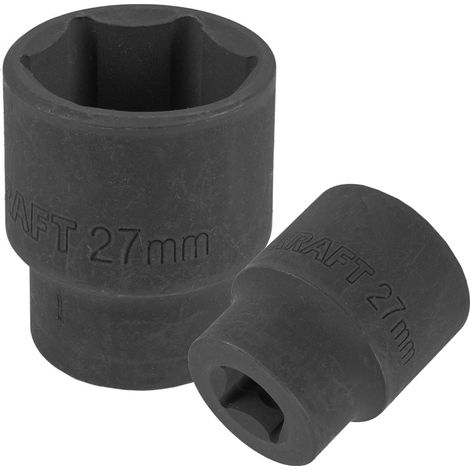 27 mm 1/2" kurze 6-Punkt-Stecknuss