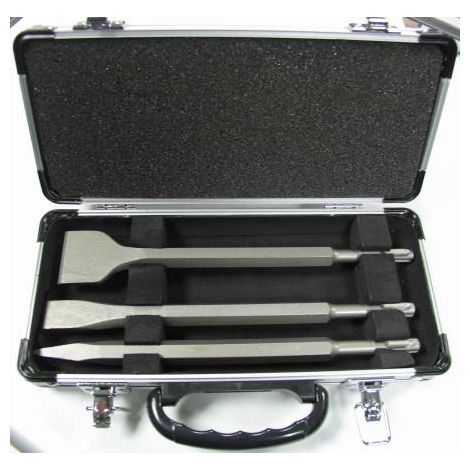 3 pièces. jeu de ciseaux Makita D-05181  SDS Plus