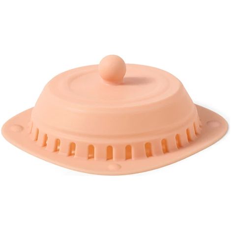 Ménage Douche Sol Drain Bouchon Attrape-cheveux Passoire Anti-blocage Cuisine Évier Bouchon Filtre Déodorant Salle De Bains Fournitures A Rose (1/5)