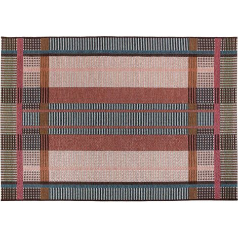 VIVARAISE - Tapis extérieur Vivaraise Kaël - Polypropylène 100% - Design Multico (160 x 230 cm) (1/5)