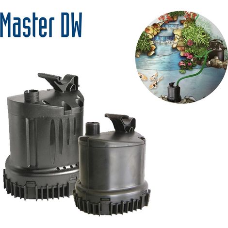 Sicce pompa drenaggio master dw 4000 litri ora per giardini e laghetti (1/3)