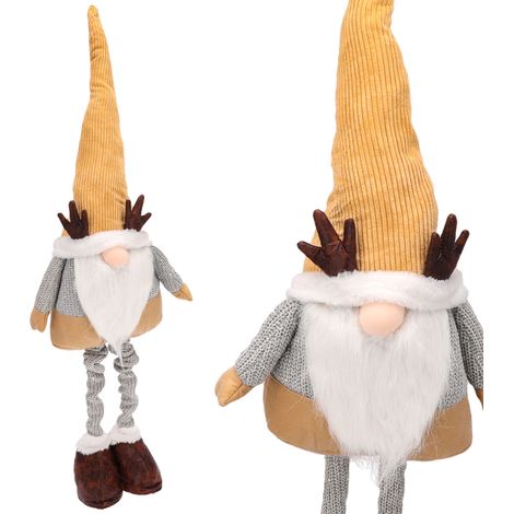 lutin de Noël nain gnome Père Noël grand orignal jambes télescopiques JUMIhome (1/5)