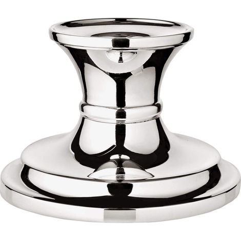 Porte-Bougie Fiona, Hauteur 6 cm, argenté, résistant au ternissement (1/5)