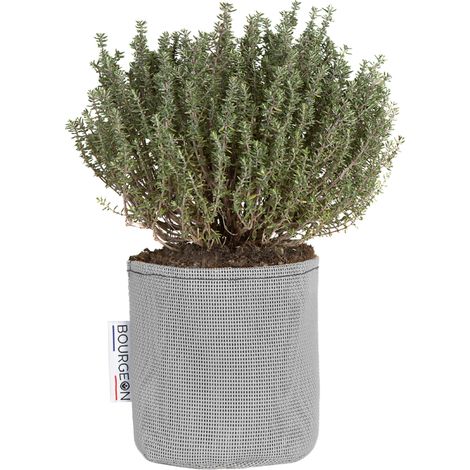 Sac à plantation respirant 12 cm Gris