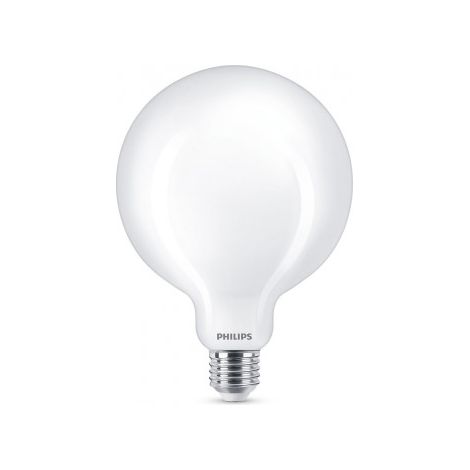 Bombilla PHILIPS Globo LED E27 13W 2000lm 2700K Luz Cálida 12,4x17,7cm