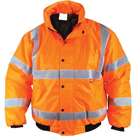 Scan Hi-Vis Bomber Jacket Orange - XXL (52in)