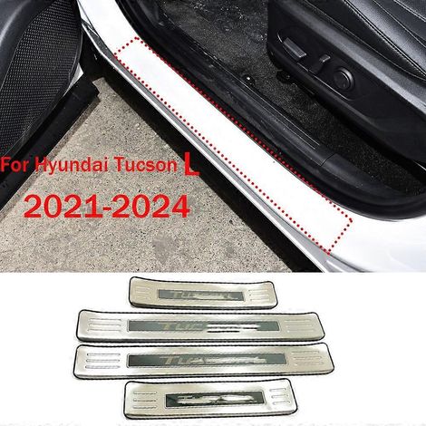 Seuil de porte pour Hyundai Tucson L (accessoires automobiles) - Protection de seuil de porte automatique 2021-2024 ( ) (1/5)