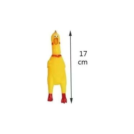 3 jouets pour chien Sharp - Poulet en caoutchouc avec son amusant (1/3)