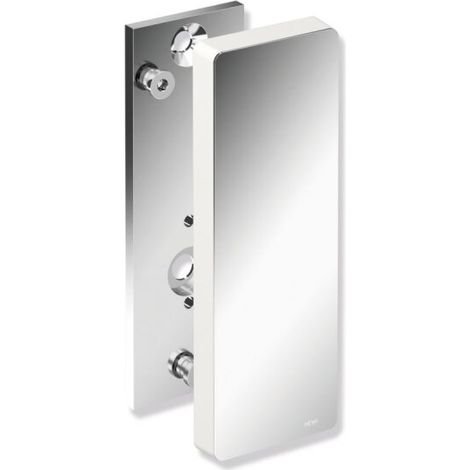 HEWI 900.50.00340 98 Plaque de montage avec couvercle pour (1/2)