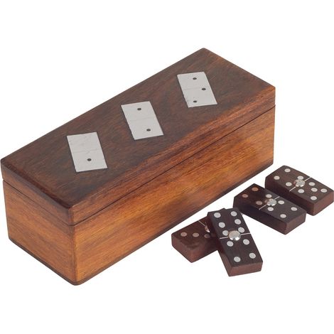 Signes Grimalt Jeux de dominos Rectangulaire Marron - 6x16x6cm (1/2)