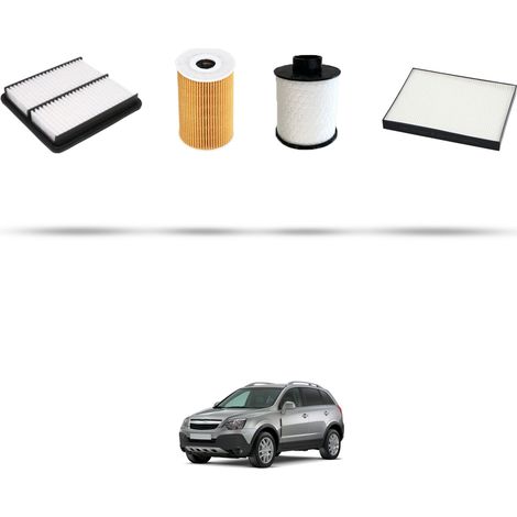 Kit tagliando 4 filtri compatibile con Opel Antara 2.0 Cdti 110kw dal 2006 (1/5)