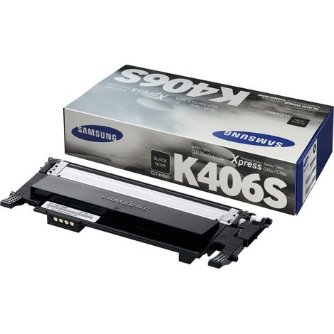 Toner HP Samsung 406S CLT-K406S Negro CLP-360 CLP-365 CLX-3300 CLX-3305 1500 PAG (1/2)