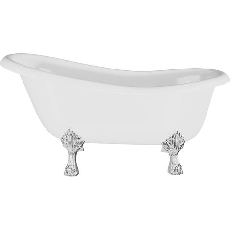 Traditional Slipper Freestanding Bath & Feet from Balterley - 1600mm x 770mm (1/3)