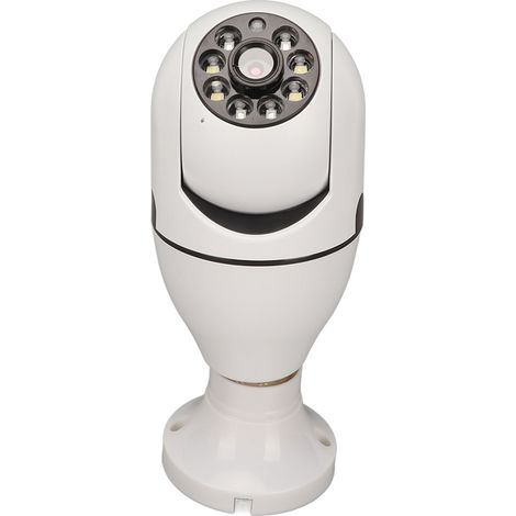 Caméra de Sécurité Sans Fil 1080P pour Douille, Détection de Mouvement, Alarme, WiFi 2.4GHz, 110‑240V (1/5)