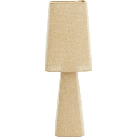 Light & Living - lampe de table - Mikko - naturel - textile -
