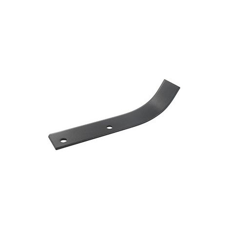 Cuchillo de fresas izquierdo para motocultor adaptable a Husqvarna - Pubert - L: 205mm. Tipo Bineur. Reemplaza original 0001000021.