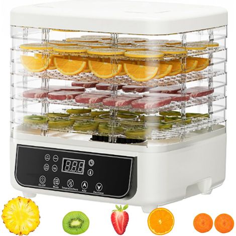 Déshydrateur Alimentaire 5 Plateaux – 180 W, Température Réglable