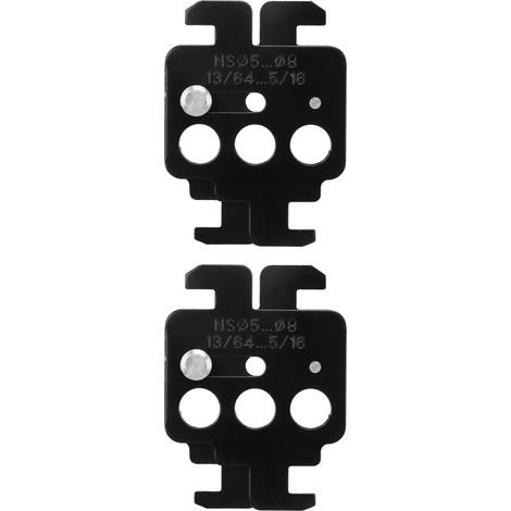 Lot de 2 dispositifs de consignation en acier pour disjoncteurs industriels multifonctionnels, avec consignation et étiquetage.