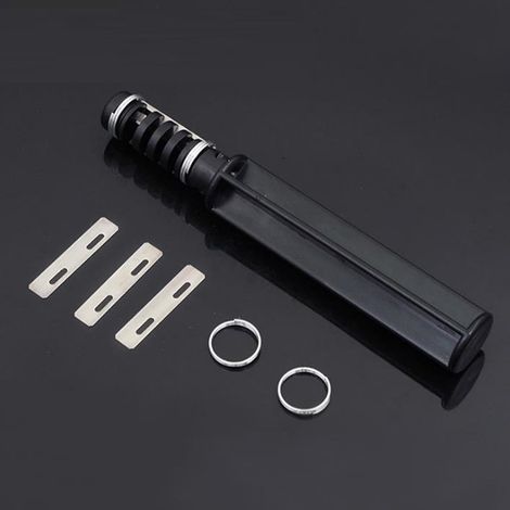 Cortador de cuero manual rotativo ajustable (1/5)
