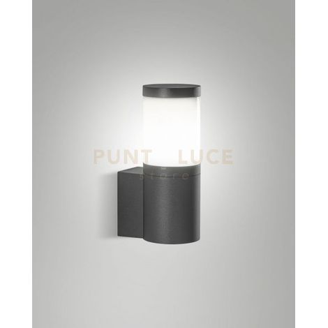 GORLA APPLIQUE GRIGIO SCURO PER ESTERNO ATTACCO E27 IP54