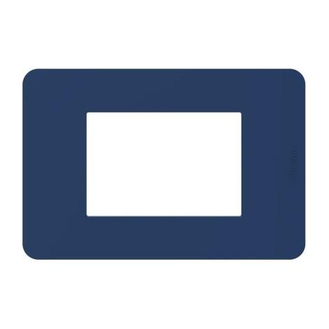 Placca 3P Blue Matixgo (Bticino Cod. Ja4803Tb)